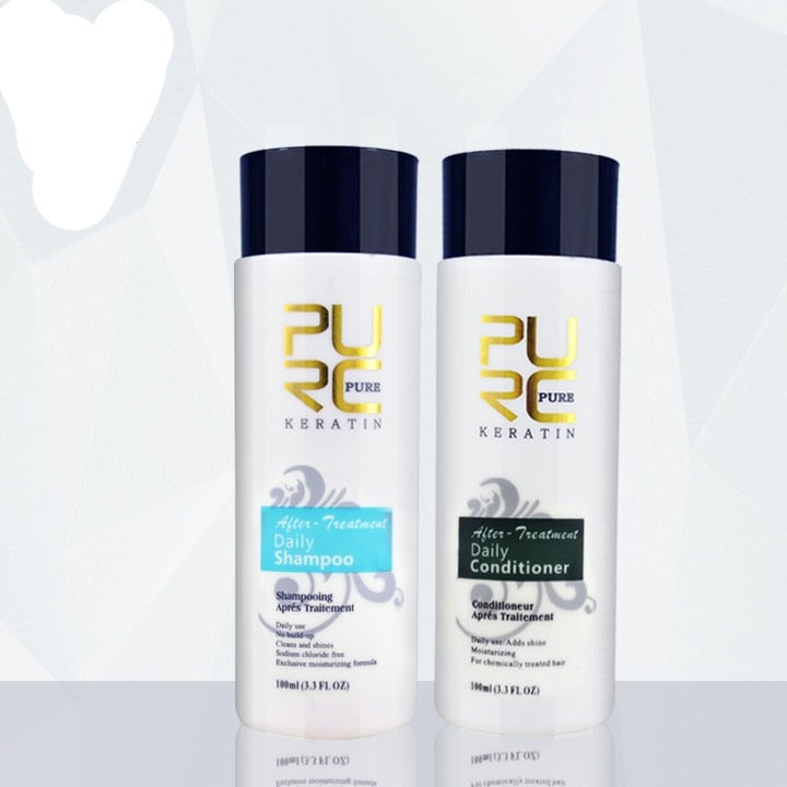 PURC Daily Shampoo & Conditioner for Smoothing & Shine