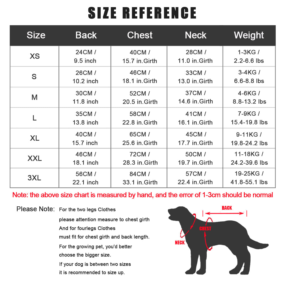 Warm Winter Coat for Small to Medium Dogs
