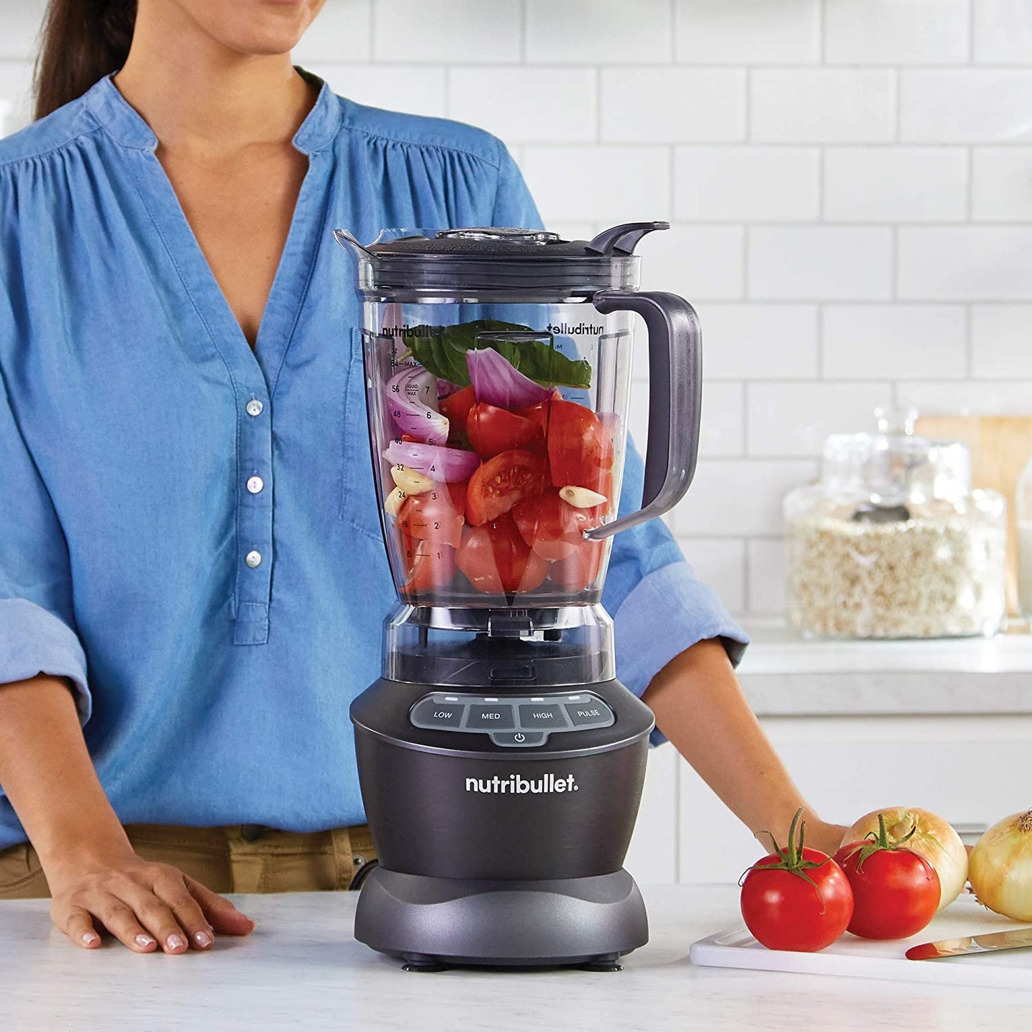 NutriBullet ZNBF30500Z Blender Combo 1200 Watt
