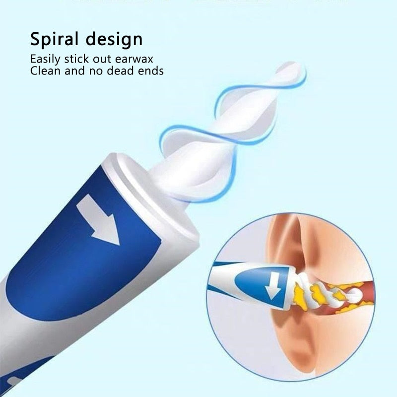 Ear Cleaner With Soft Silicone Ear Wax Remover Tool