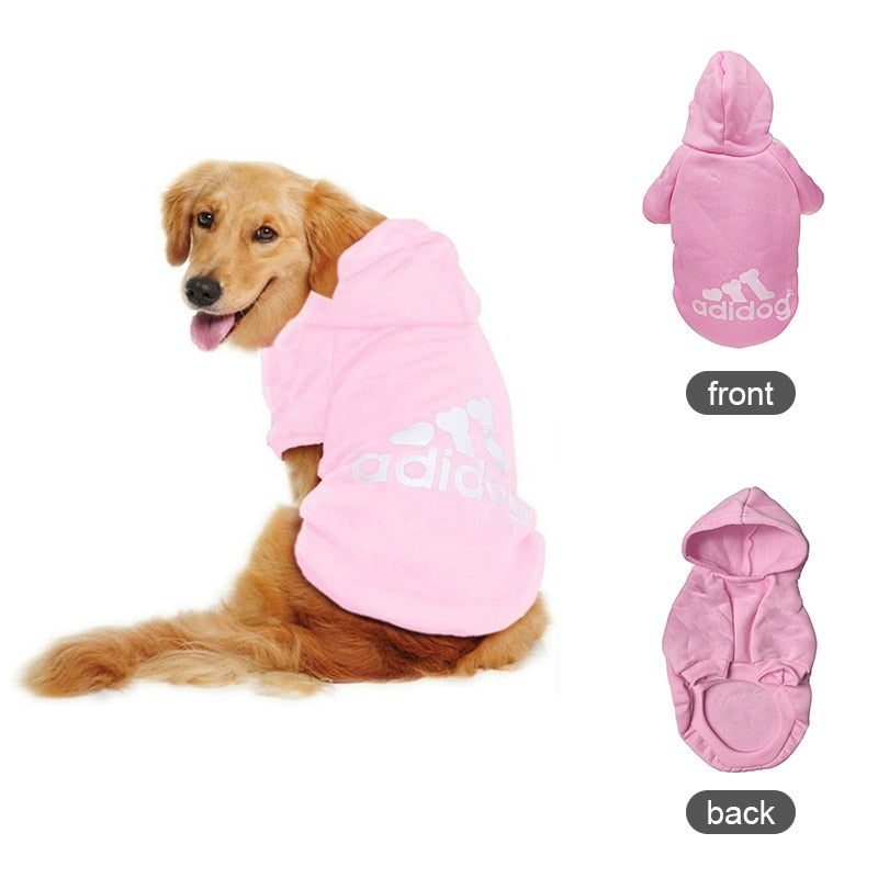 Soft Fleece Pet Dog Clothes Dogs Hoodies Warm Sweatshirt