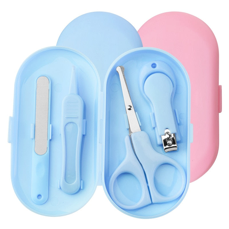 4-Piece Newborn Baby Grooming Set