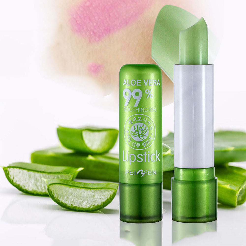 Moisturizing Aloe Vera Strawberry Lipstick